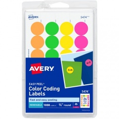 Avery Color Coded Label (05474)