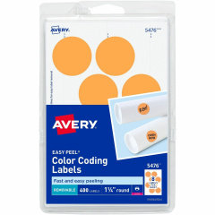 Avery 1-1/4" Color-Coding Labels (05476)