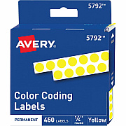 Avery 1/4" Color-Coding Labels (AVE05792)