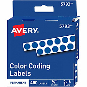 Avery 1/4" Color-Coding Labels (AVE05793)