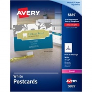 Avery Laser Postcard - White (5889)