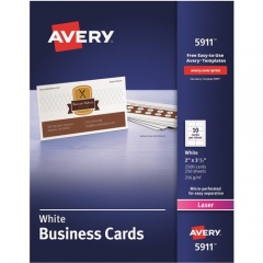 Avery Laser Business Card - White (5911)