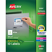 Avery Removable I.D. Labels (AVE6464)