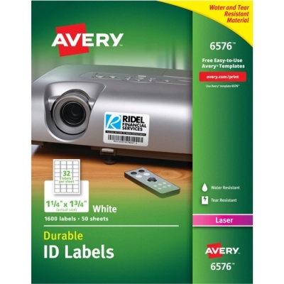 Avery TrueBlock ID Label (6576)