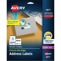 Avery Print-to-the-Edge Shipping Labels (6871)