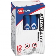 Avery Marks-A-Lot Desk-Style Permanent Markers (07886)