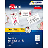 Avery Clean Edge Business Cards (AVE8870)