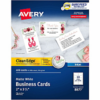 Avery Clean Edge Business Cards (AVE8877)
