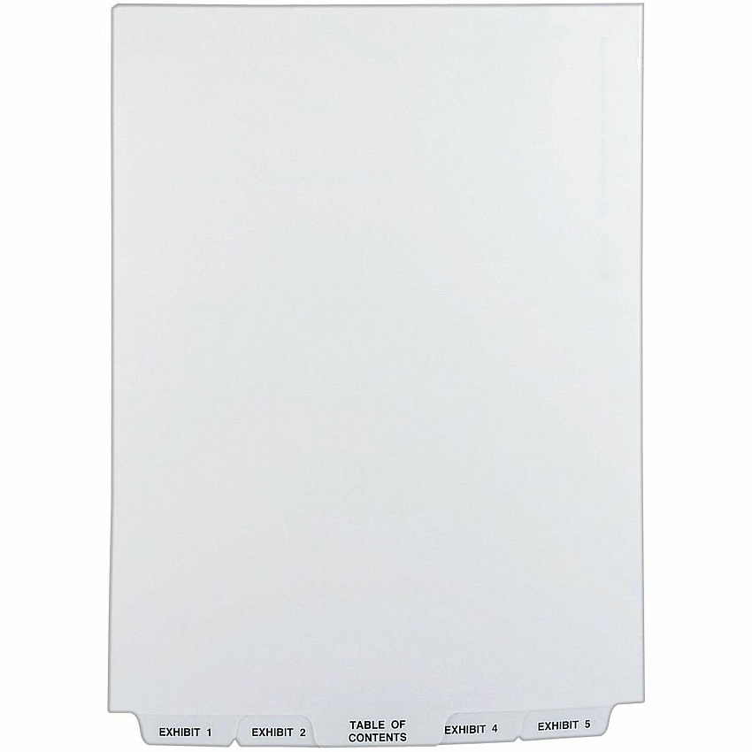 Avery Premium Collated Legal Exhibit Dividers with Table of Contents Tab - Avery Style (AVE11378)