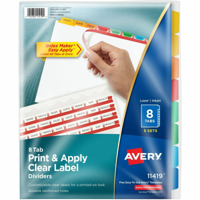 Avery Index Maker Index Divider (11419)