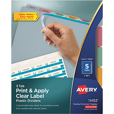 Avery Index Maker Index Divider (AVE11452)