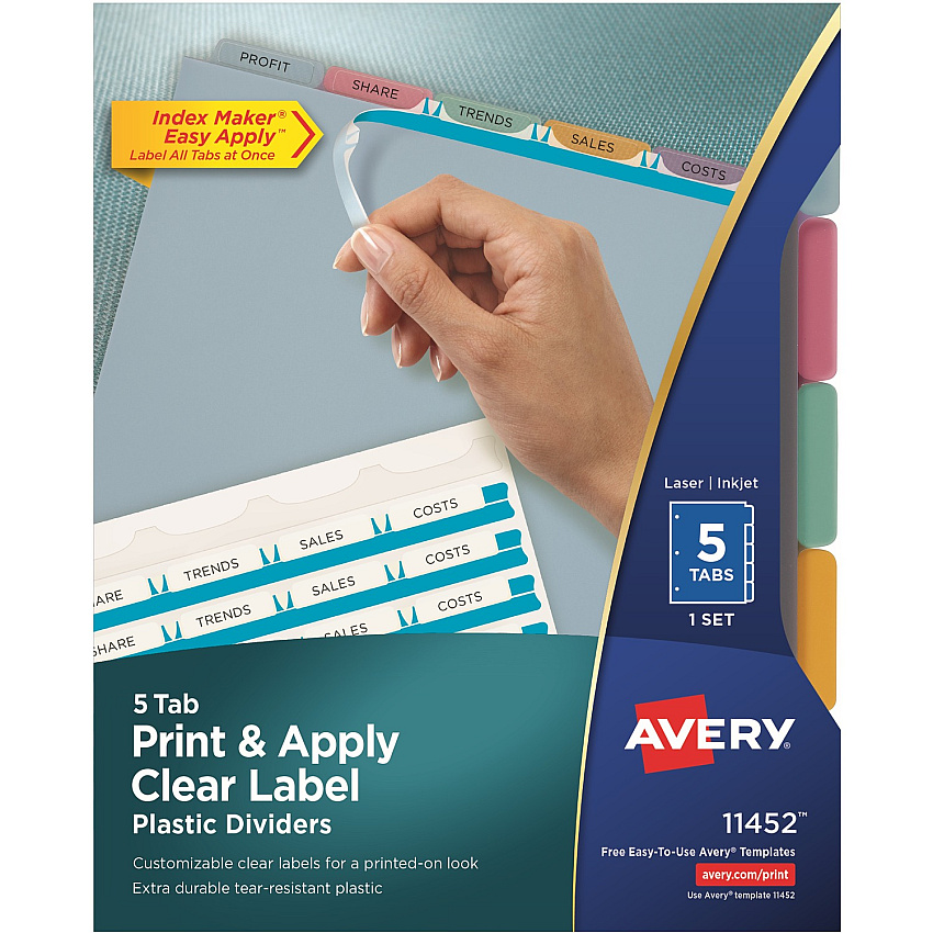 Avery Index Maker Index Divider (AVE11452)