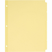 Avery Plain Tab Write-On Dividers (AVE11501)