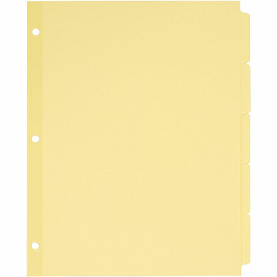 Avery Plain Tab Write-On Dividers (AVE11501)