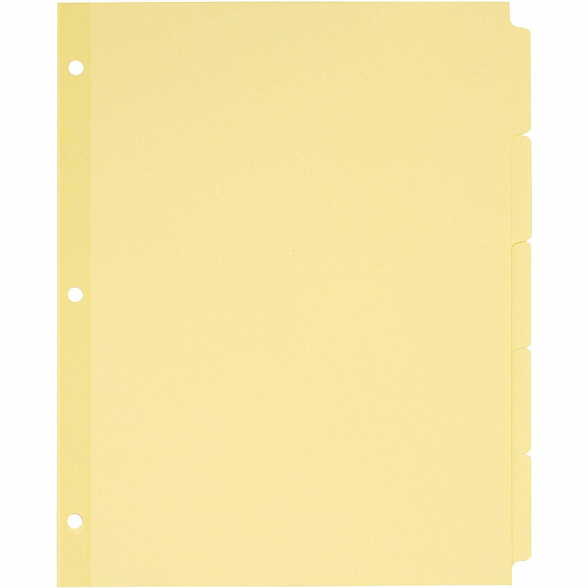 Avery Plain Tab Write-On Dividers (AVE11501)