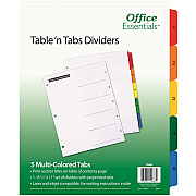 Avery Table 'N Tabs Numeric Dividers (AVE11667)