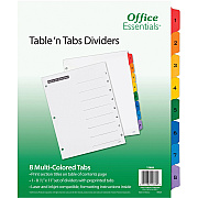 Avery Table 'N Tabs Numeric Dividers (AVE11669)