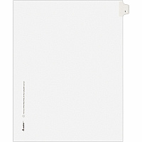 Avery Individual Legal Exhibit Dividers - Avery Style - Unpunched (AVE11911)