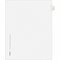 Avery Individual Legal Exhibit Dividers - Avery Style - Unpunched (AVE11913)