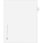 Avery Individual Legal Exhibit Dividers - Avery Style - Unpunched (AVE11915)