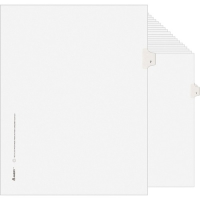 Avery Individual Legal Exhibit Dividers - Avery Style - Unpunched (11917)