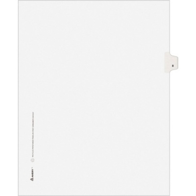 Avery Individual Legal Exhibit Dividers - Avery Style - Unpunched (11918)