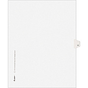 Avery Individual Legal Exhibit Dividers - Avery Style - Unpunched (AVE11923)