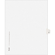 Avery Individual Legal Exhibit Dividers - Avery Style - Unpunched (AVE11925)
