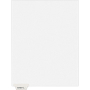 Avery Individual Legal Exhibit Dividers - Avery Style - Unpunched (AVE11940)