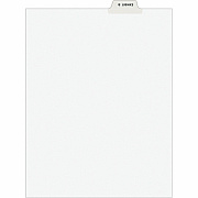 Avery Individual Legal Exhibit Dividers - Avery Style - Unpunched (AVE11941)