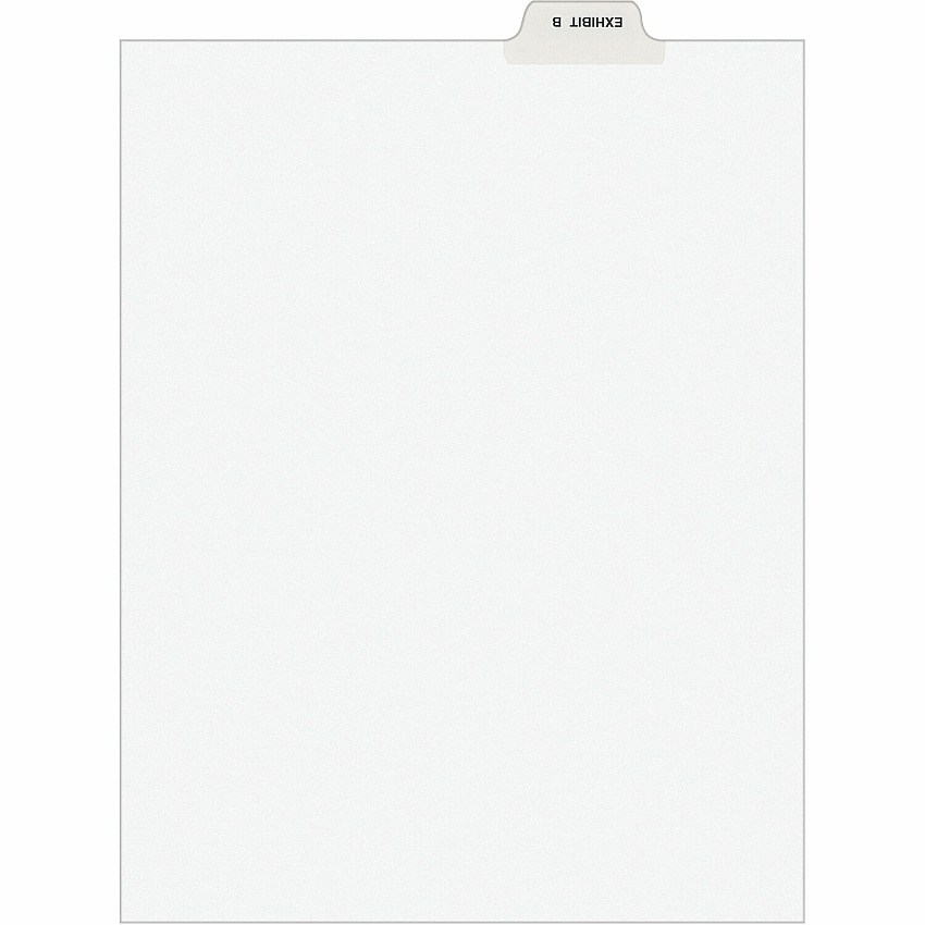 Avery Individual Legal Exhibit Dividers - Avery Style - Unpunched (AVE11941)