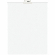 Avery Individual Legal Exhibit Dividers - Avery Style - Unpunched (AVE11942)