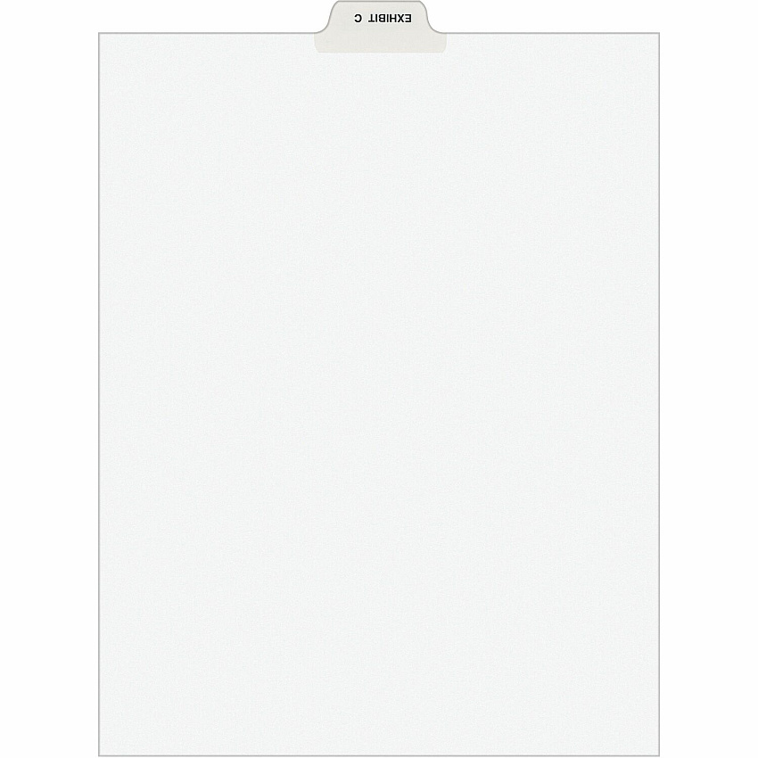 Avery Individual Legal Exhibit Dividers - Avery Style - Unpunched (AVE11942)