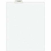 Avery Individual Legal Exhibit Dividers - Avery Style - Unpunched (AVE11943)