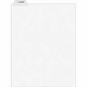 Avery Individual Legal Exhibit Dividers - Avery Style - Unpunched (AVE11944)