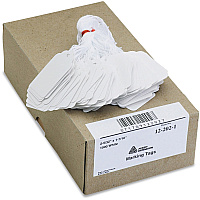Avery AMarking Tags, Strung, 2-5/32" x 1-7/16" , 1,000 Tags (AVE12202)