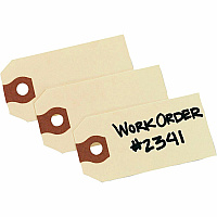 Avery Unstrung Shipping Tags, 11.5 pt. Stock, 2-3/4" x 1-3/8" , 1,000 Manila Hang Tags (AVE12301)