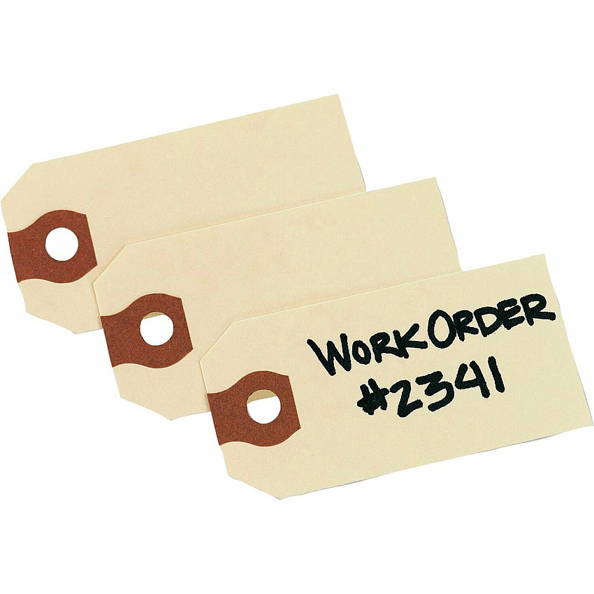 Avery Unstrung Shipping Tags, 11.5 pt. Stock, 2-3/4" x 1-3/8" , 1,000 Manila Hang Tags (AVE12301)