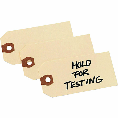 Avery Unstrung Shipping Tags, 11.5 pt. Stock, 3-3/4"x1-7/8" , 1,000 Manila Hang Tags (AVE12303)