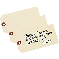 Avery Unstrung Shipping Tags, 11.5 pt. Stock, 6-1/4" x 3-1/8" , 1,000 Manila Hang Tags (AVE12308)
