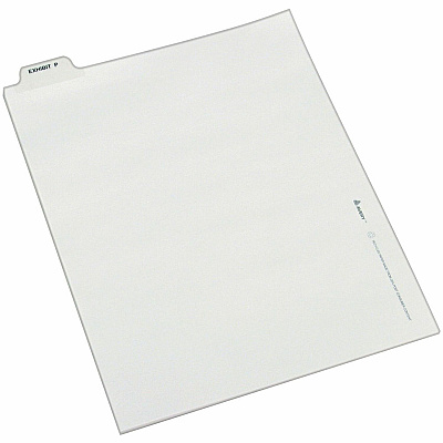 Avery Individual Bottom Tab Legal Dividers (AVE12389)