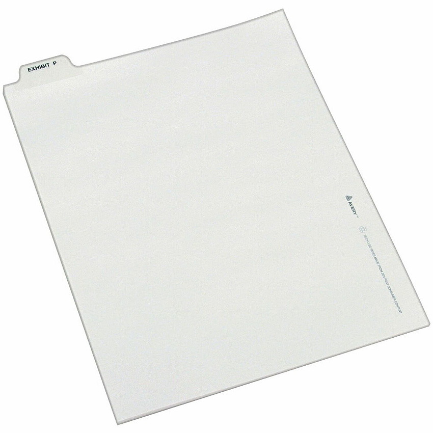 Avery Individual Bottom Tab Legal Dividers (AVE12389)