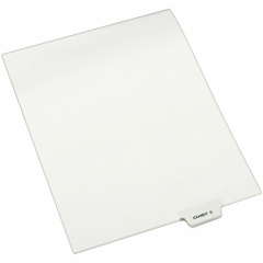 Avery Individual Bottom Tab Legal Dividers (12392)