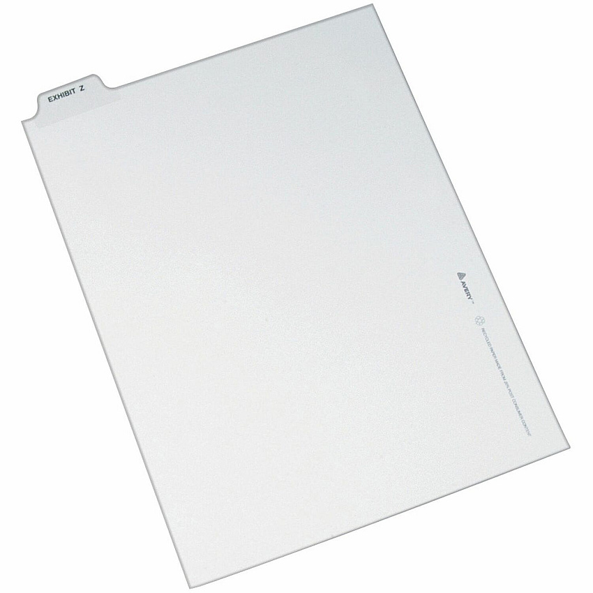 Avery Individual Bottom Tab Legal Dividers (AVE12399)