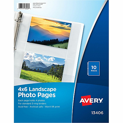 Avery Photo Storage Pages (AVE13406)