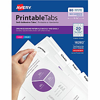 Avery Printable Repositionable Tabs (AVE16282)