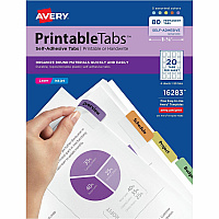 Avery Printable Repositionable Tabs (AVE16283)