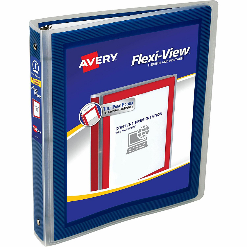 Avery Flexi-View 3 Ring Binder (AVE17685)