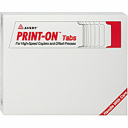 Avery 3-Hole Punched Copier Tabs (AVE20406)