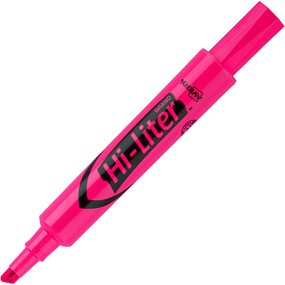 Avery Desk-Style, Fluorescent Pink, 1 Count (AVE24010)